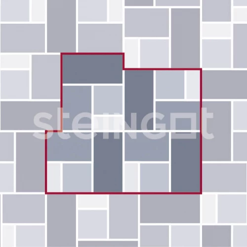 Тротуарная плитка Steingot Премиум Мюнхен Grano Бежевая 25041 60 мм