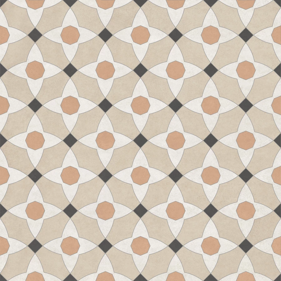 Керамогранит New Trend Design Art Mix 3 матовый многоцветный GP2020DMX11 20х20 см