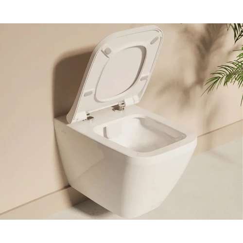 Подвесной унитаз Vitra Integra Square безободковый 7082B003-0075 54 см