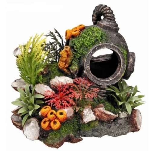 Декорация для аквариума Nobby Шлем водолаза 13,5х11х12 см