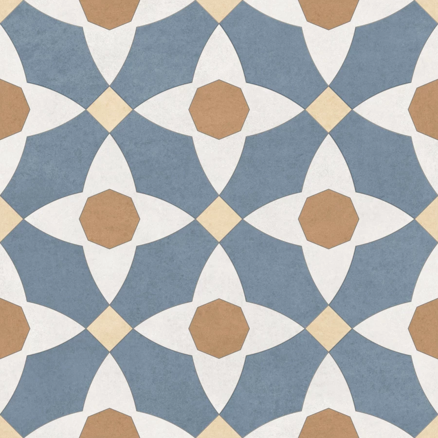 Керамогранит New Trend Design Art Rico матовый многоцветный GP2020DSA23 20х20 см