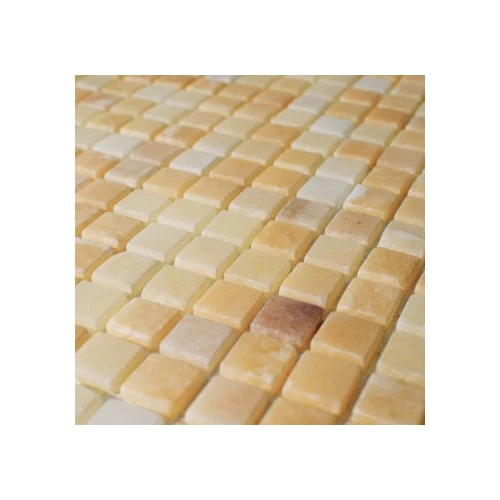 Мозаика Imagine Mosaic Натуральный камень 15х15 бежевая SOX7154M 30,5х30,5 см