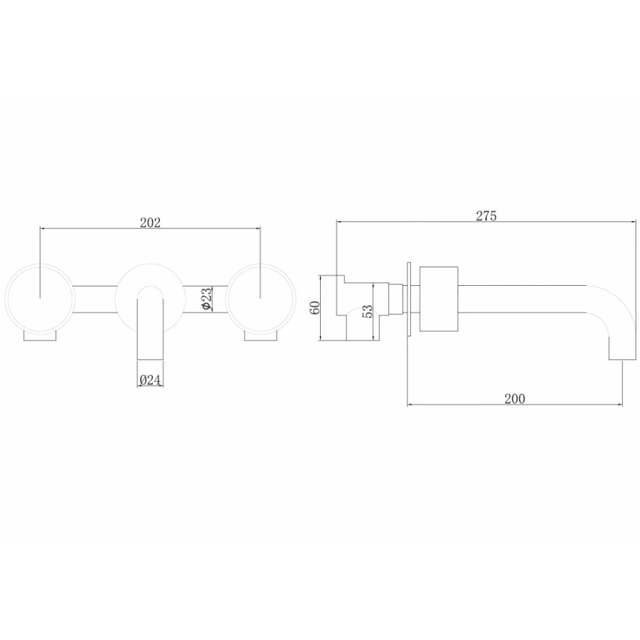 Смеситель Abber Wasser Kreis для раковины скрытого монтажа розовое золото матовое AF81122MRG