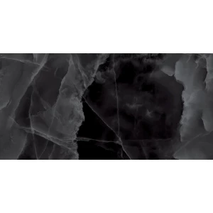 Керамогранит Laparet Andora Black полированный чёрный 120х60 см