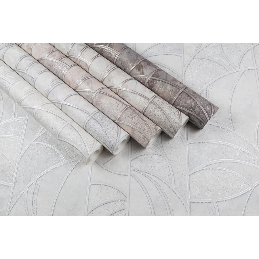 Обои флизелиновые Palitra Life Палитра Glamping серые PL71979-14 1.06х10.05 м