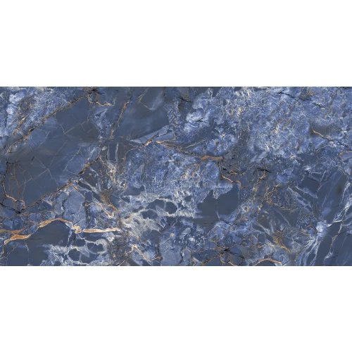 Плитка керамогранитная Azario Crystal blue High Glossy P3090821120HG 120х60 см