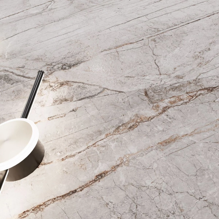 Керамогранит Neodom Marble Imperial River Carving матовый серый N40016 120x60 см