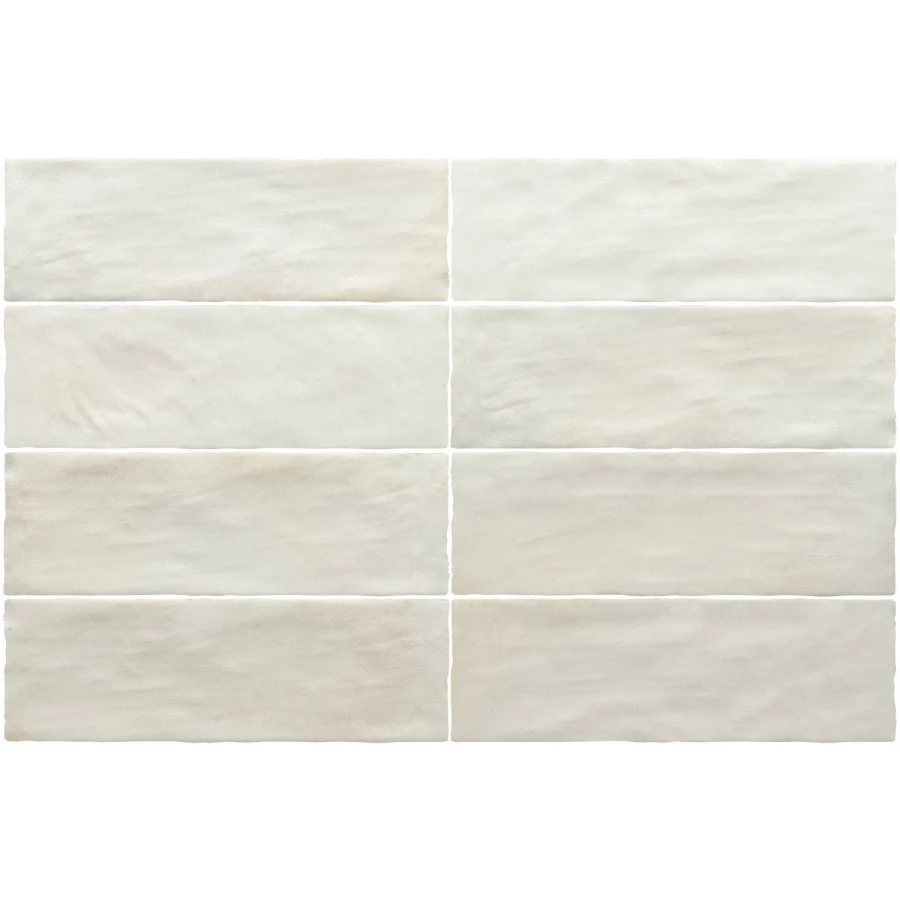 Плитка настенная Equipe Sabbia Silica White матовая белая 31882 20х6,5 см