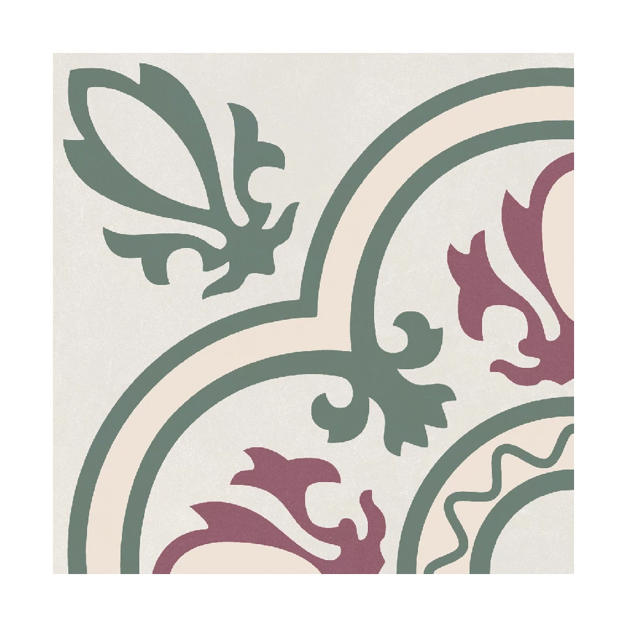 Керамогранит Decocer Siena Kale матовый зеленый 20x20 см