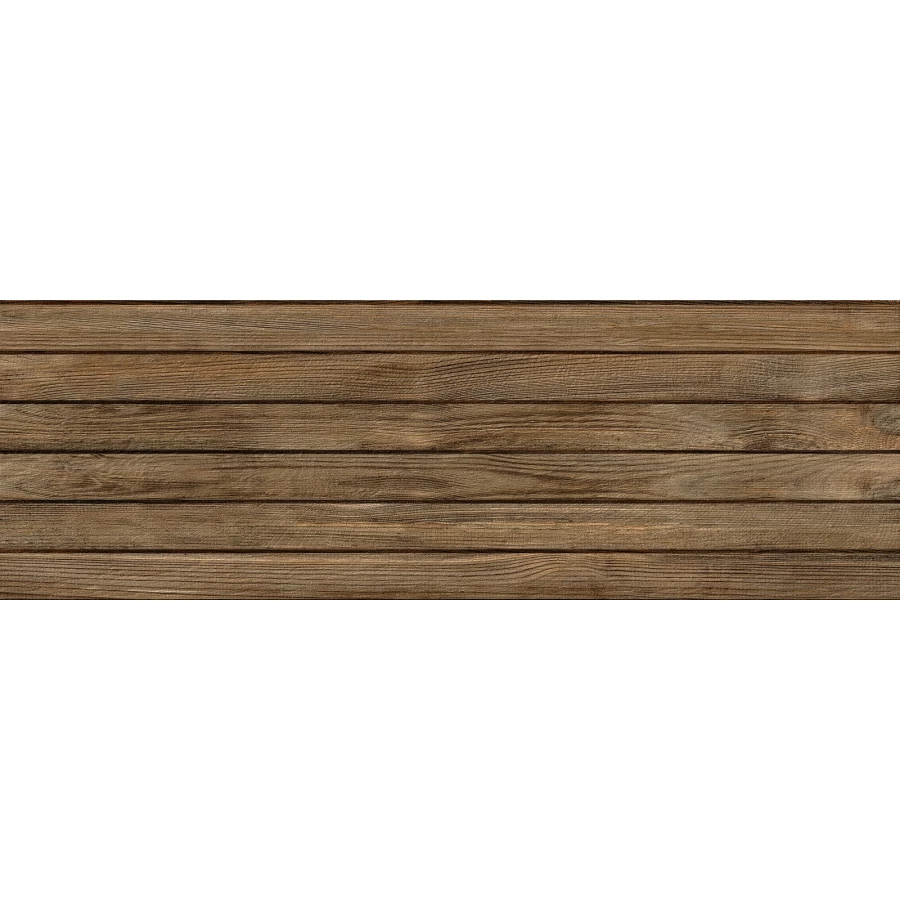 Плитка настенная Sina Tile Hermitage Dark Brown матовая коричневая 1254 90х30 см