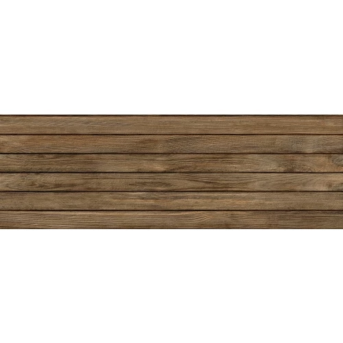 Плитка настенная Sina Tile Hermitage Dark Brown матовая коричневая 1254 90х30 см