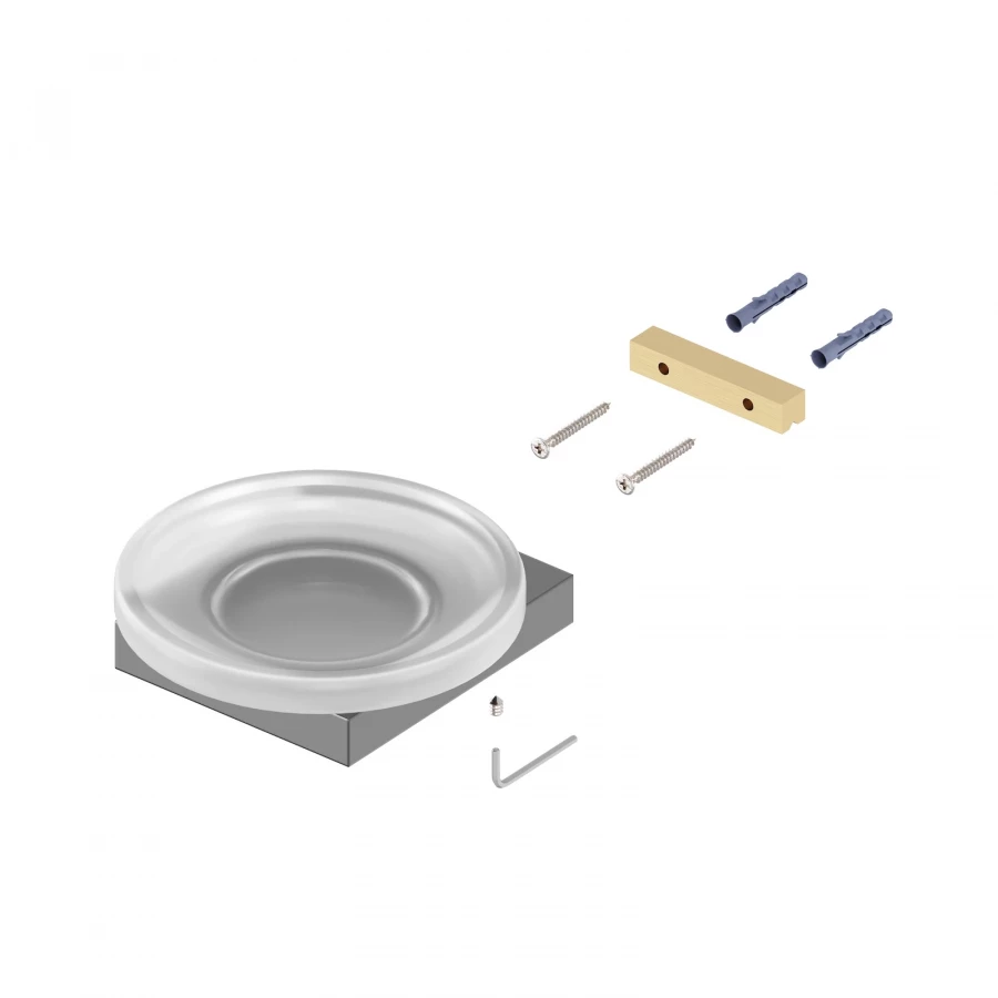 Мыльница Timo Petruma черное золото 15221/18