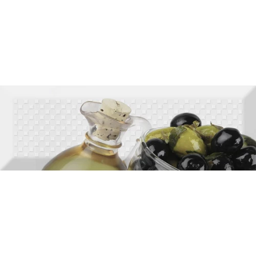 Декор Absolut Keramika Dec. Olives 03 многоцветный 10х20 см