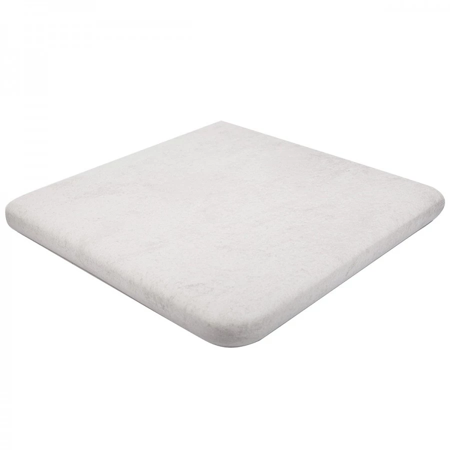 Ступень угловая Exagres Boston Cartabon white 33х33 см