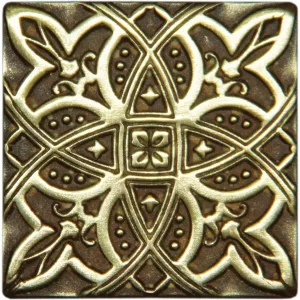 Металлическая плитка Kavarti - Zodiac 7.5х7.5 см 
