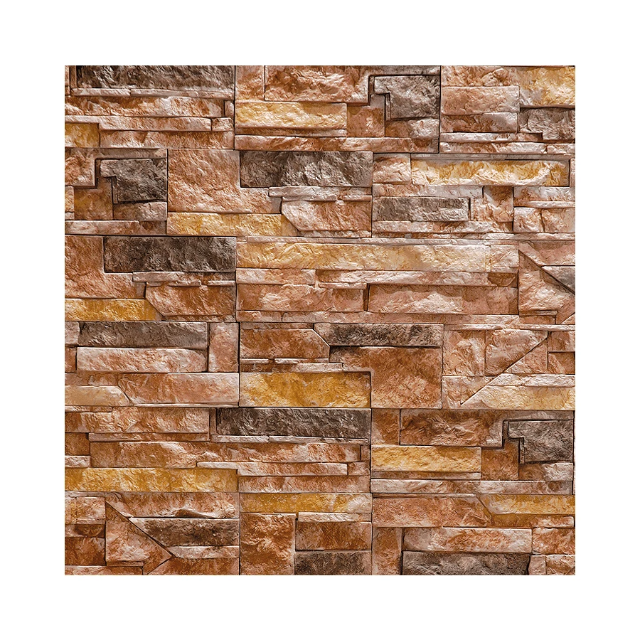 Искусственный камень Малахит Ущелье 33-50 18,5 24 44х9,3х2-3 см