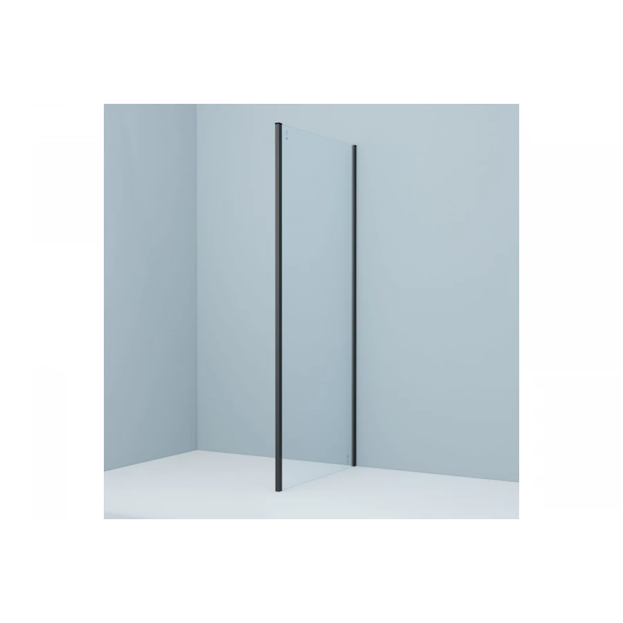 Боковая панель IDDIS Slide черный алюминиевый профиль SLI6BS9i23 90х195 см