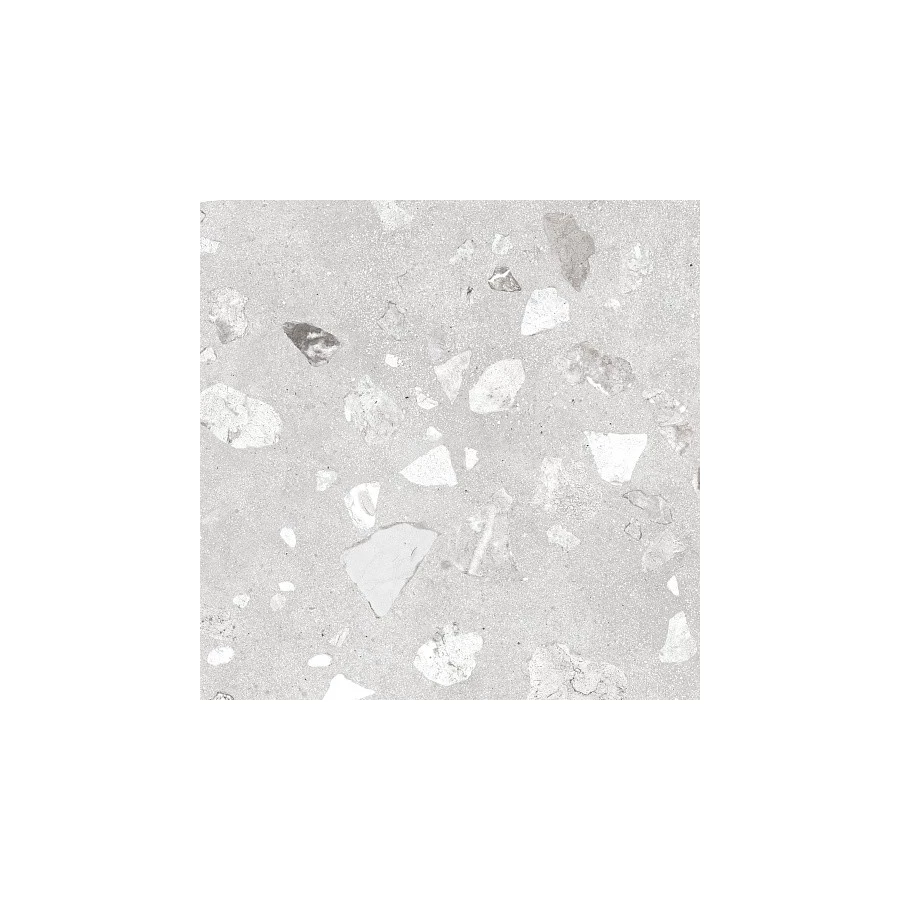 Керамогранит Gracia Ceramica Terrazzo Grey PG 01 матовый серый 010400001252 45х45 см