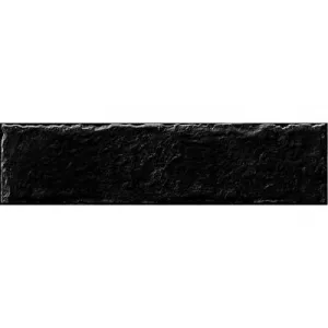 Керамогранит Gracia Ceramica Bellini black черный PG 01 7.5х30 см