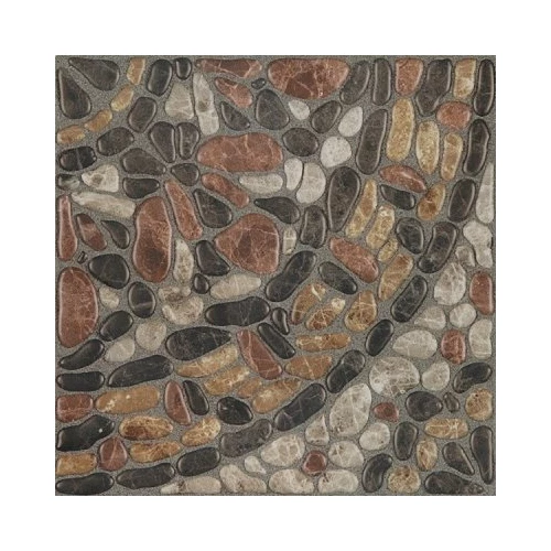 Керамогранит Шахтинская плитка Менорка темно-коричневый КГ 01v2 40*40 см