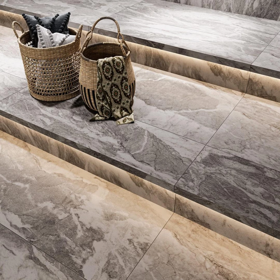 Керамогранит Kerama Marazzi Альбино серый обрезной DL602720R 60x60 см