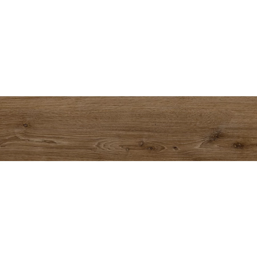 Керамогранит Eurotile Ceramica Wood GP Brown матовый коричневый 59,4х14,7 см