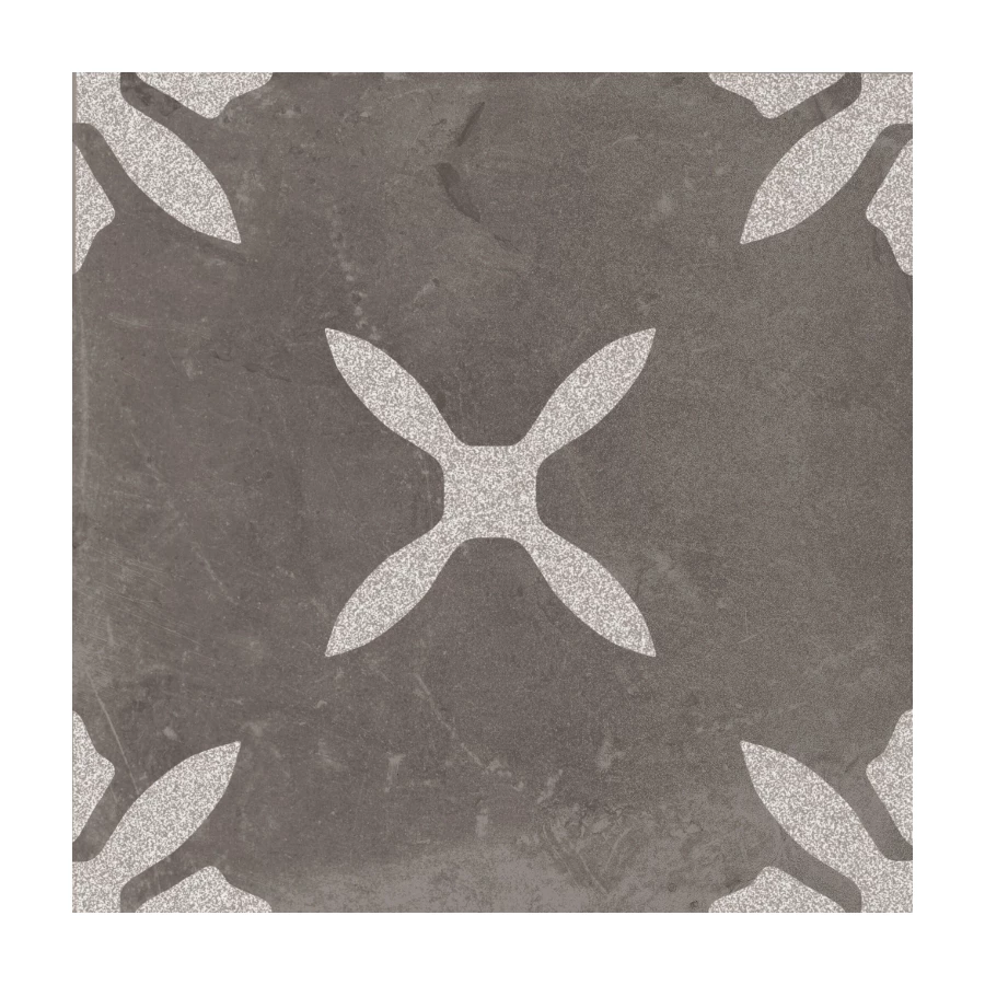 Керамогранит Harmony Peronda Pangea Chocolate Flower LT матовый кофейный 3386040457 22,3х22,3 см