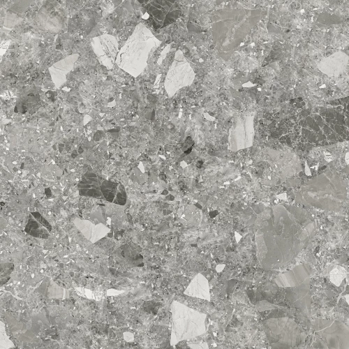 Керамогранит ALMA Ceramica Steel rock sugar-эффект серый GFU04STE70R 60х60х0,95 см