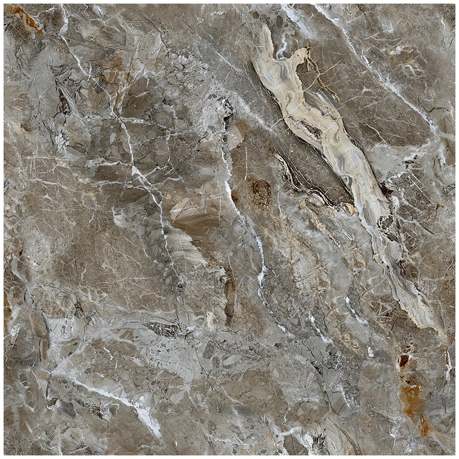 Керамогранит Ceradim Ocean Singular Graphite графитовый Полированный 60х60 см