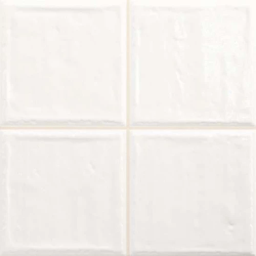 Плитка настенная Dar Ceramics Noa-Sticks White глянцевая белая 20x20 см