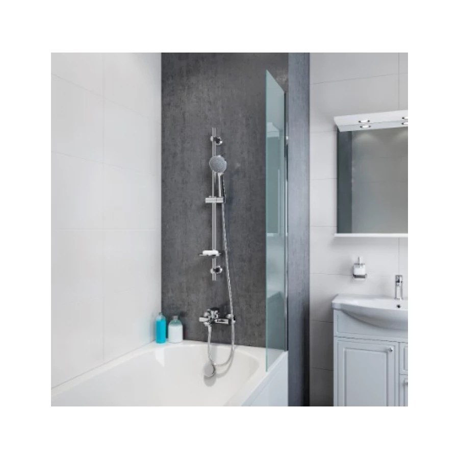 Смеситель Dorff Norma для ванны и душа с душевым комплектом D0101030