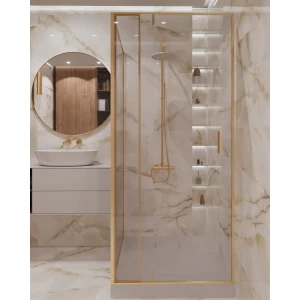 Керамогранит Arcadia Ceramica Primo Onyx Full Polished глянцевый кремовый FP1003-A 120х60 см