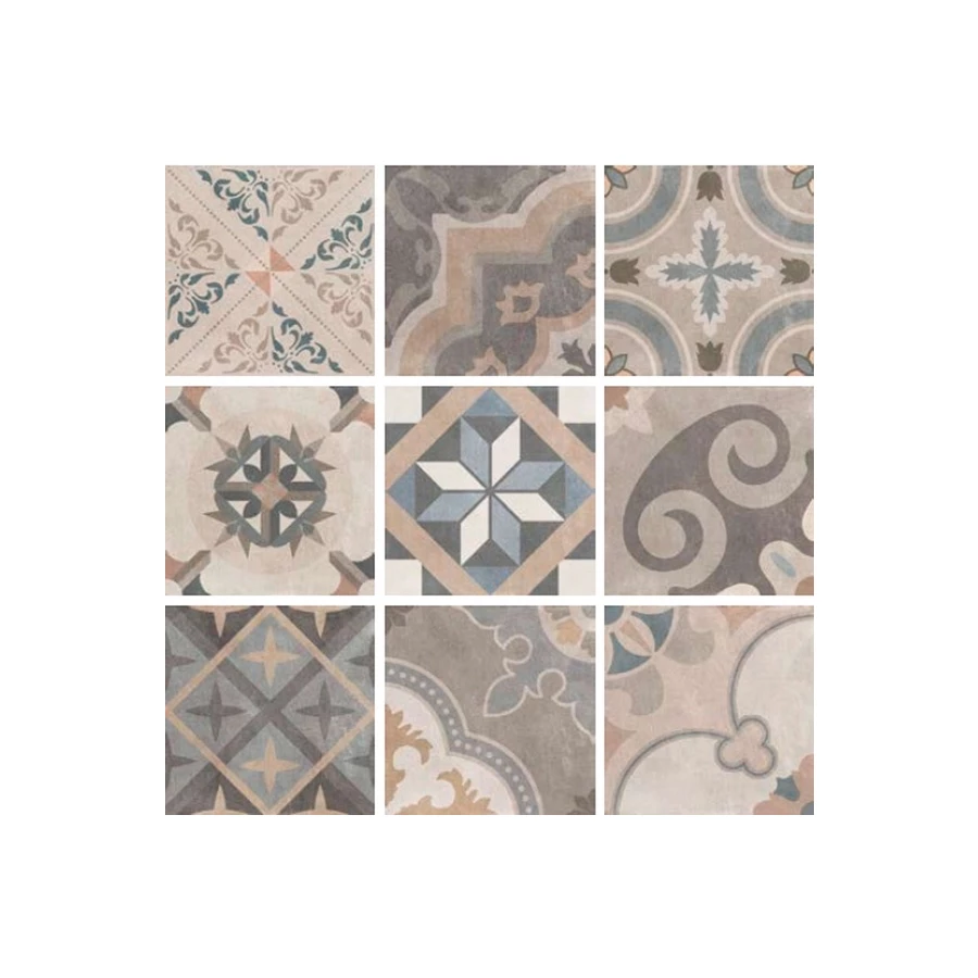 Плитка настенная Sant Agostino Patchwork Classic Mix матовая серая CSAPCLMX20 20x20 см