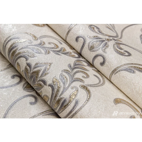 Обои флизелиновые Аспект Анита Бежевый 30263-12 1,06х10,05 м