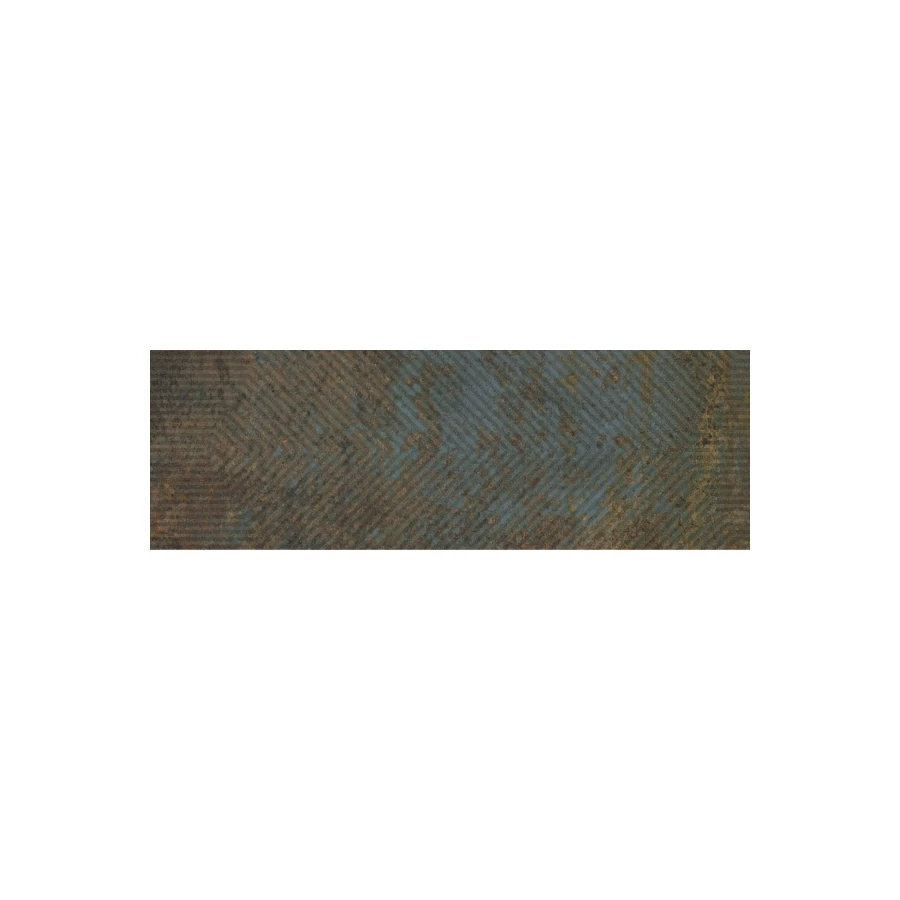 Плитка настенная Ceramika Paradyz Molto Rust Rekt Mat Decor коричневый 75*25 см