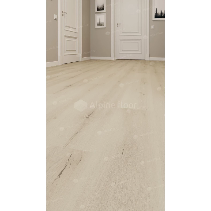 Каменный SPC ламинат Alpine Floor Solo Ададжио ЕСО 14-4 34 класс 3.5 мм 2.23 кв.м 122х18.3 см