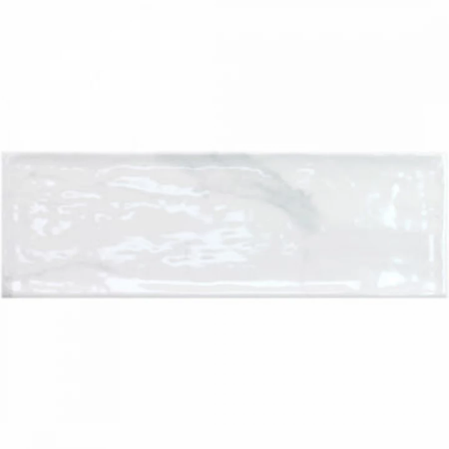 Плитка настенная Monopole Angelo Bianco Brillo глянцевая белая 30х10 см