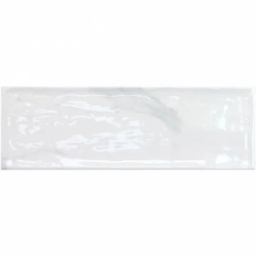 Плитка настенная Monopole Angelo Bianco Brillo глянцевая белая 30х10 см