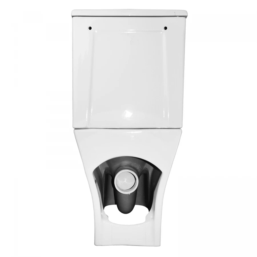 Унитаз-компакт Azario Blaise напольный безободковый с быстросъемным сиденьем микролифт AZ-55-1 38.5х61.5х80 см