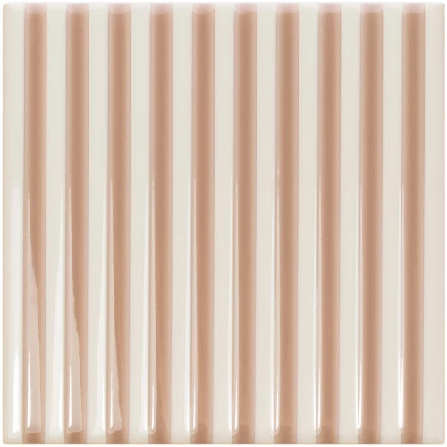 Плитка керамическая WOW Твистер Ер Вапор Тоффее / Twister Er Vapor Toffee глянцевая коричневая 129330 12,5х12,5 см