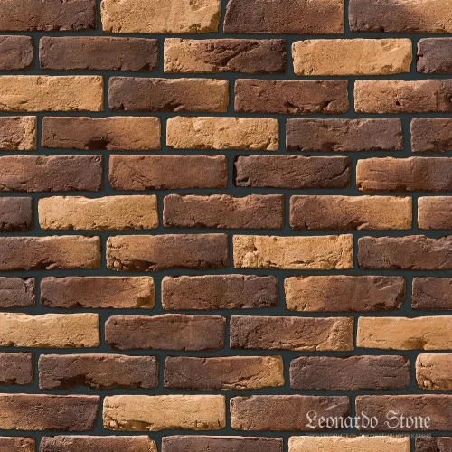 Плитка под кирпич Leonardo Stone Орлеан 440 25-28х7-8х1,7 см