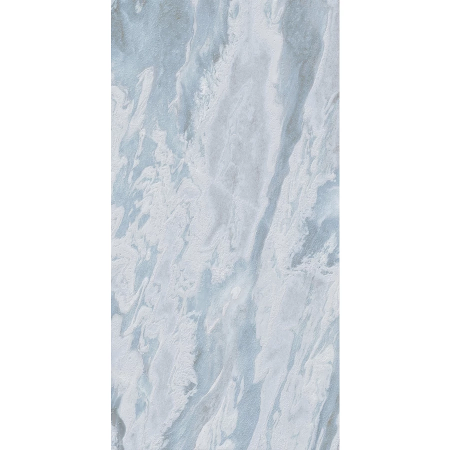 Керамогранит Creanza Ocean Aqua Shape+Glue Art 3D-глазурь матовый голубой SH1007-G 120х60 см