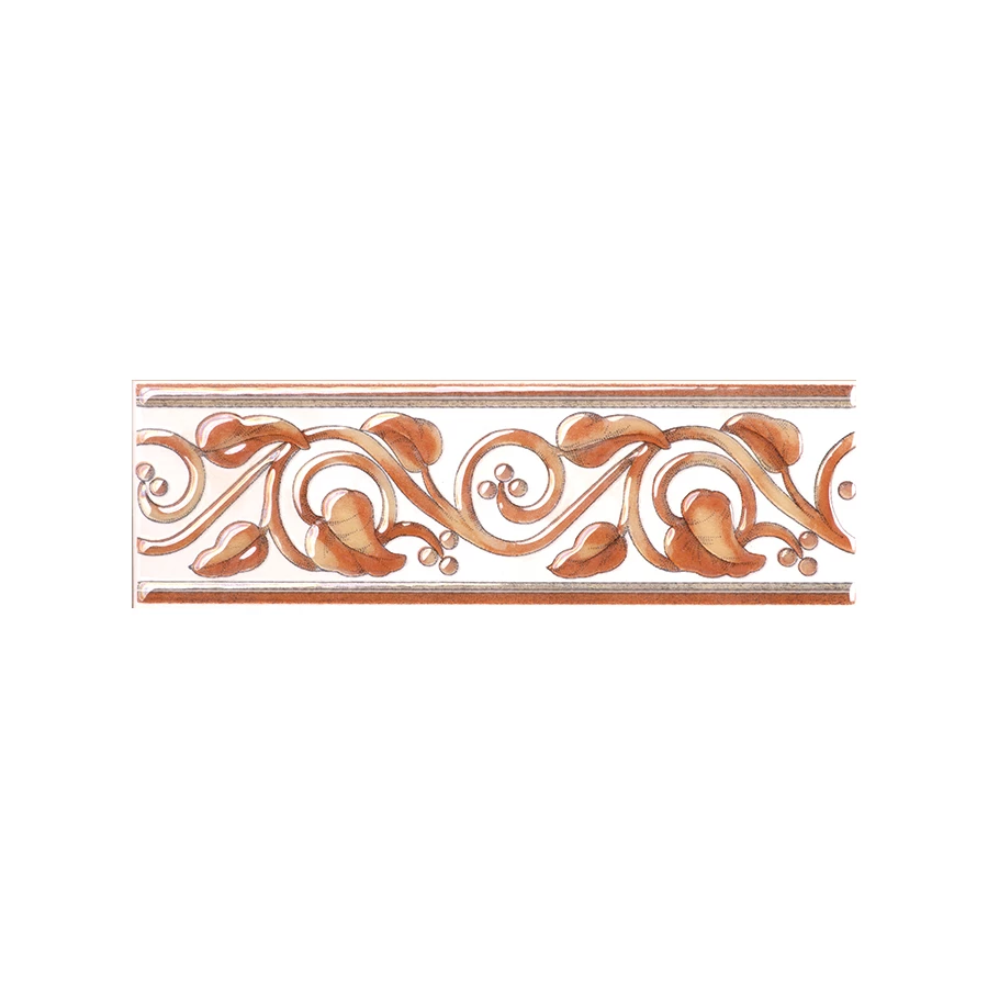 Бордюр Kerama Marazzi Виктория розовый 6,3х20 см