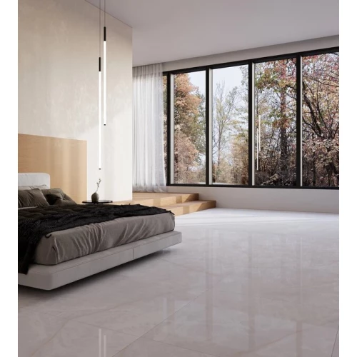 Керамогранит Meili Ceramic Dream Polish глянцевый серый 100х100 см