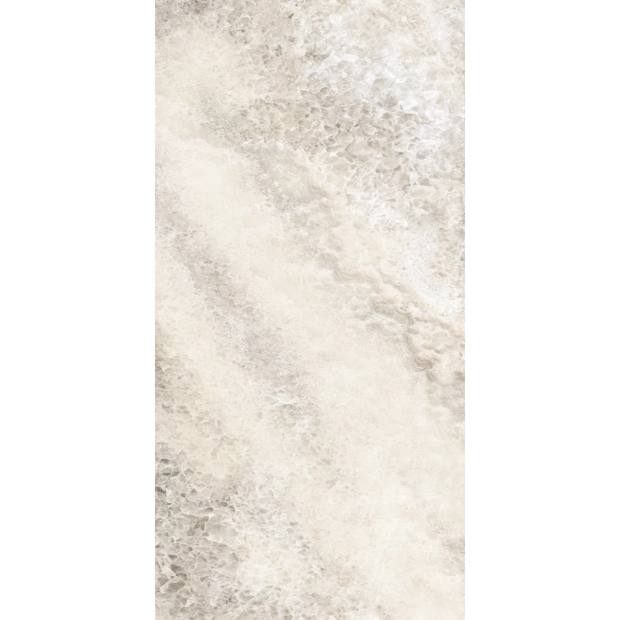 Керамогранит A-Ceramica Crystal Gray 9 mm глянцевый бежево-серый 120х60 см