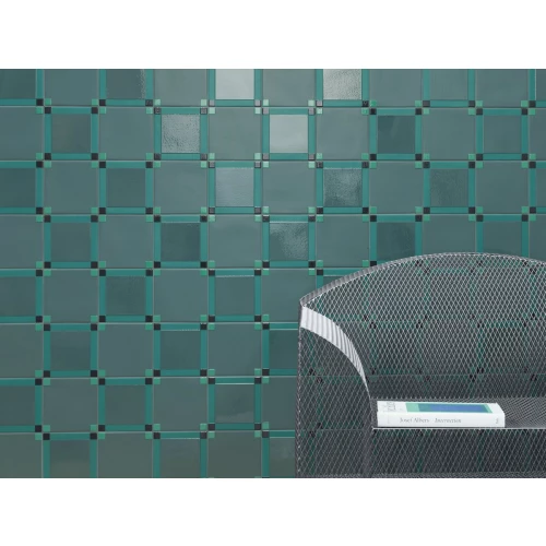 Керамогранит Mutina Хомаге Дот Евергреен / Homage Dot Evergreen матовый зеленый 15х15 см