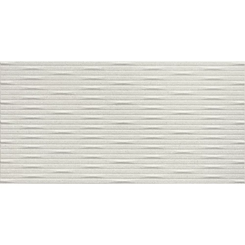 Плитка керамическая Atlas Concorde Италия 3Д Волл Карв Уиттл Перл / 3D Wall Carve Whittle Pearl Матте матовая серая A576 40х80 см