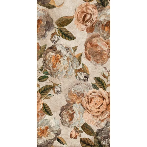 Керамогранит Naxos Alchymie flowery beige nat ret 133483 120х60 см