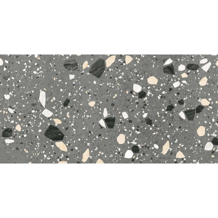 Керамогранит Idalgo Граните Герда Натура Дарк легкое лаппатирование ID9063b098LLR 120х60 см