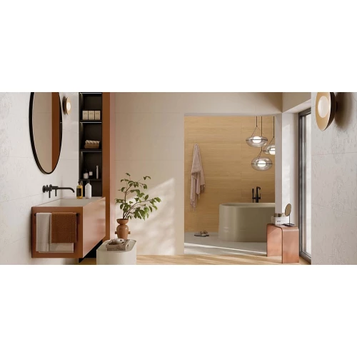 Декор Rondine Brio Soffione Etereo Ret матовый белый J93922 100х33,3 см